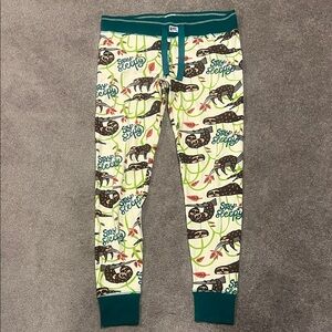 Woman’s sloth pajama pants
